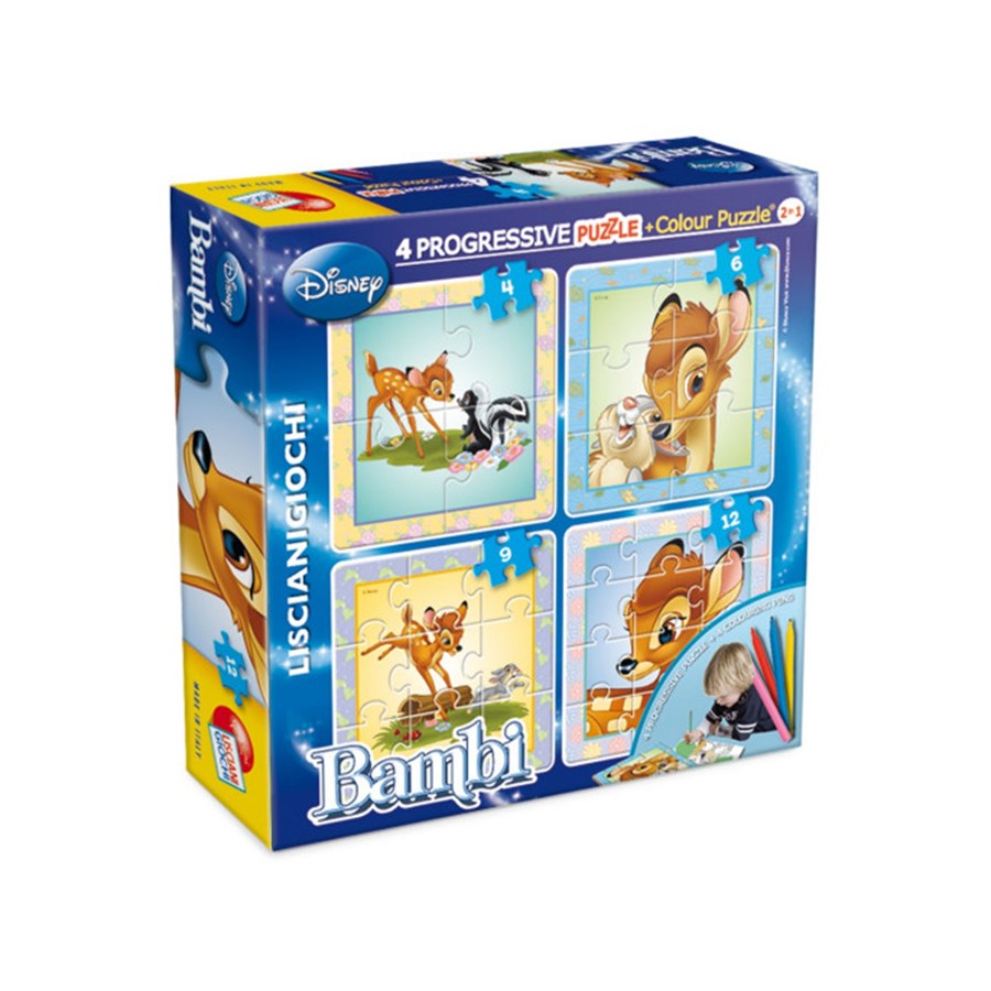 Büyük Parçalı Bambi Puzzle 