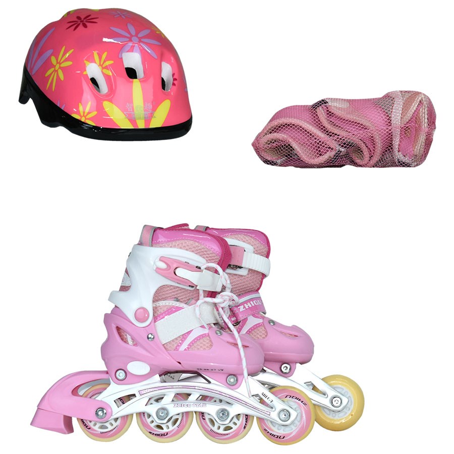 Işıklı Paten Set 26-29 Pembe 