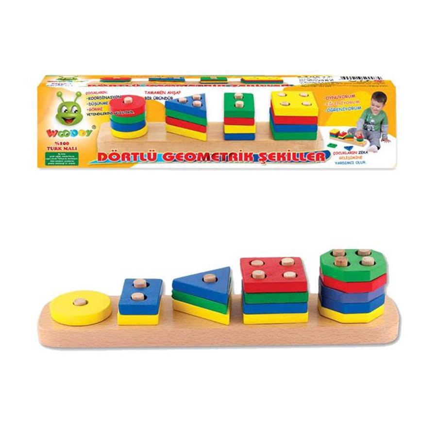 Woodoy Geometrik Şekiller 