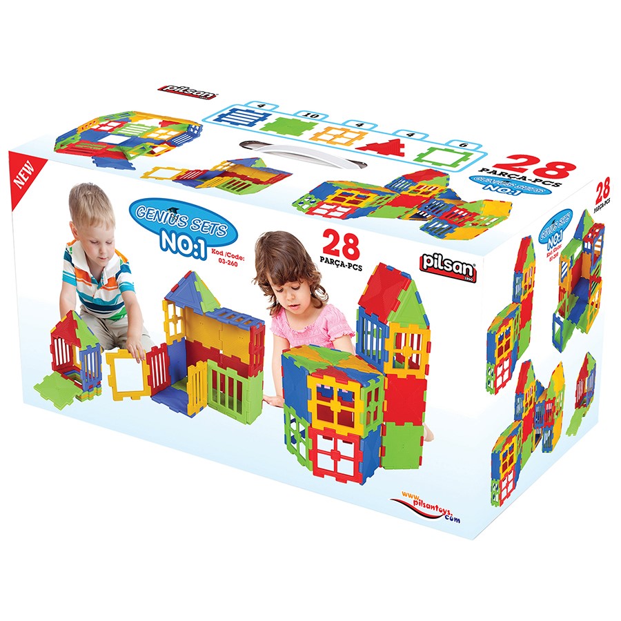 Pilsan Genius Set No:1 (28 Parça) 