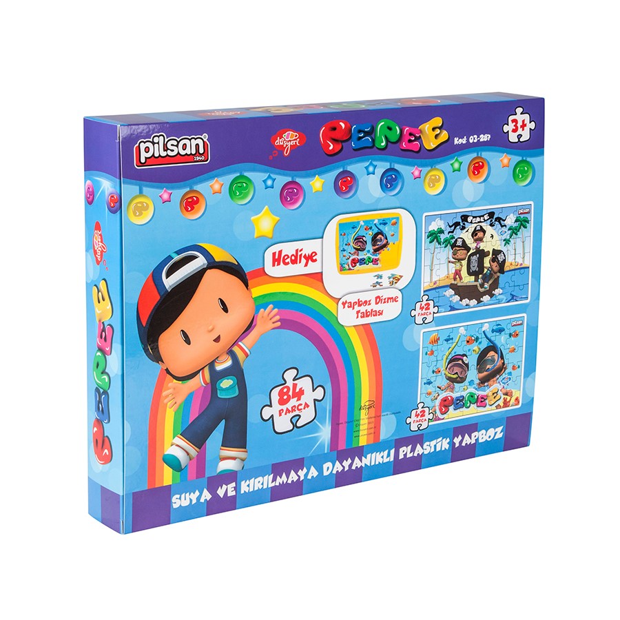 Pilsan Pepee Puzzle 84 Parça 