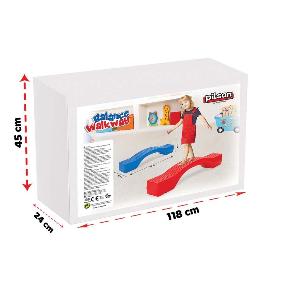 Pilsan Denge Yürüme Yolu-Kırmızı 