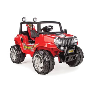 Pilsan Snappy Akülü Jeep 12v 7a-Kırmızı