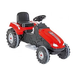 Pilsan Mega Traktör Akülü 12V Kırmızı