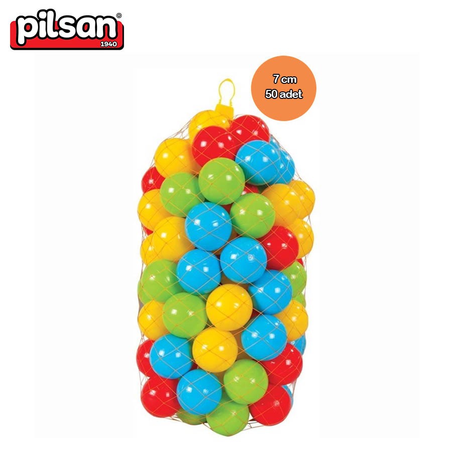 Pilsan 7 Cm 50 Li Filede Oyun Havuz Topları 