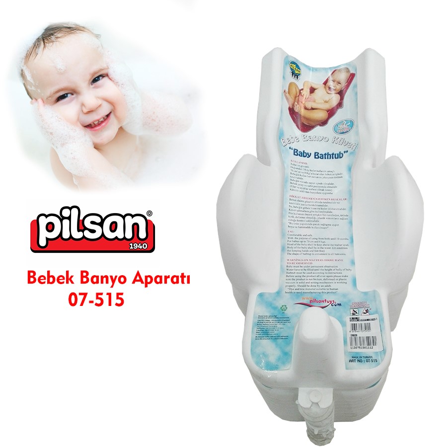 Pilsan Bebe Banyo Aparatı Beyaz 