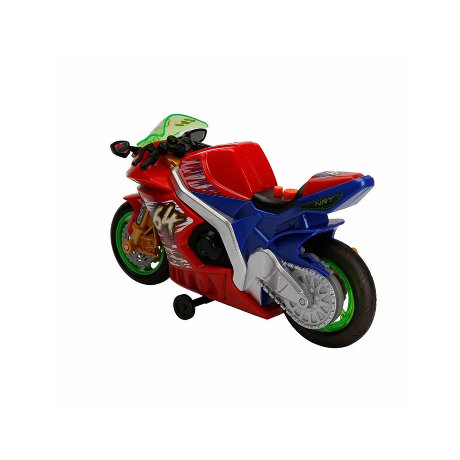 Road Rippers Sesli Ve Işıklı Wheelie Bikes Motosiklet Kırmızı