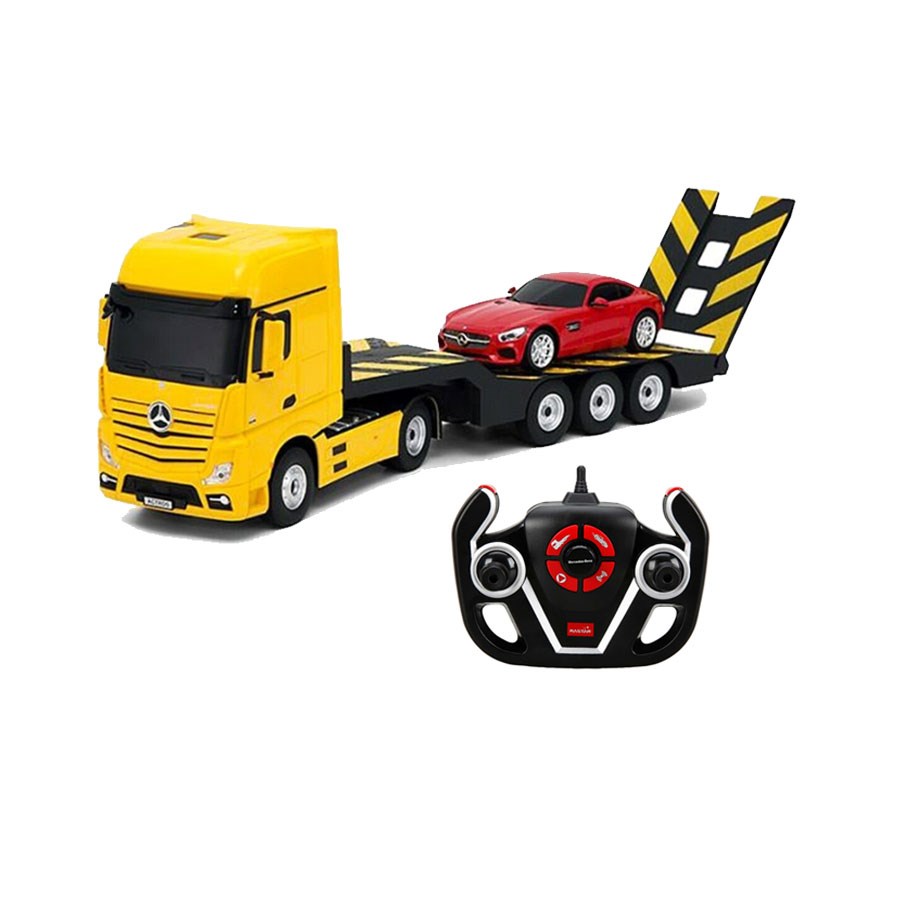 1:26 Mercedes-Benz Actros Uzaktan Kumandalı Tır Sarı