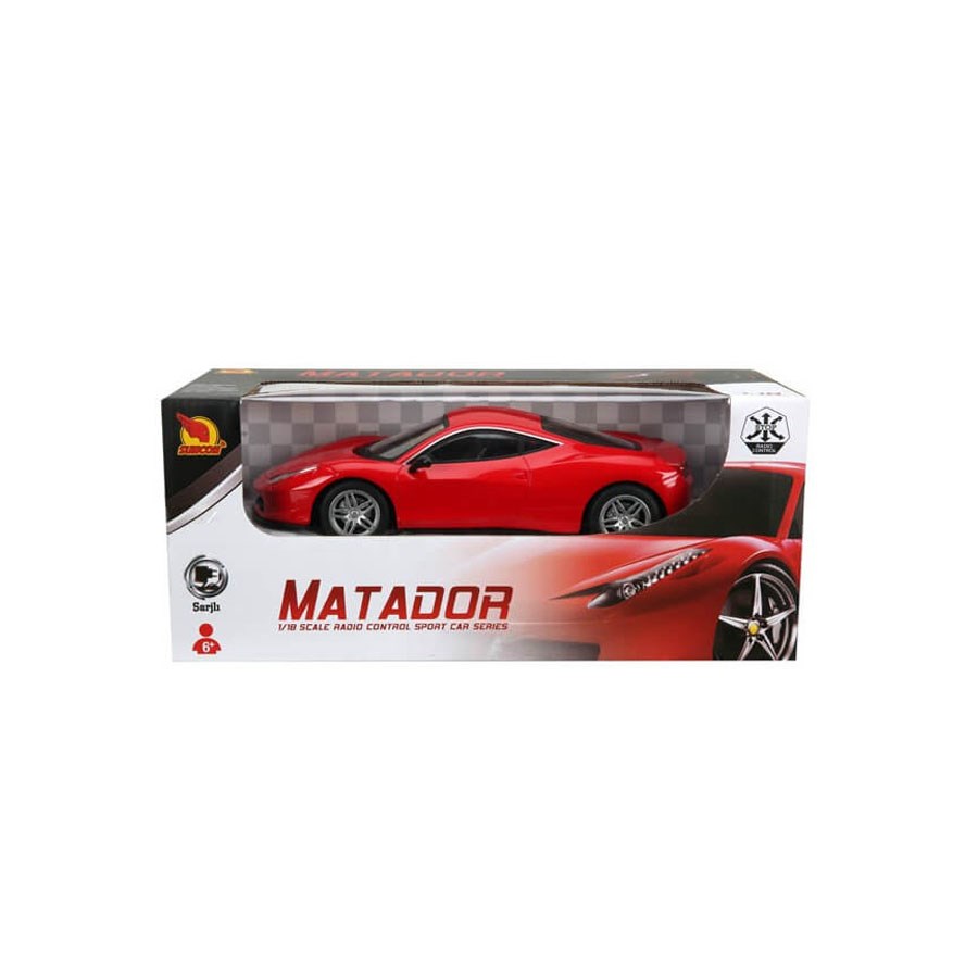 Uzaktan Kumandalı Araba Matador Kırmızı