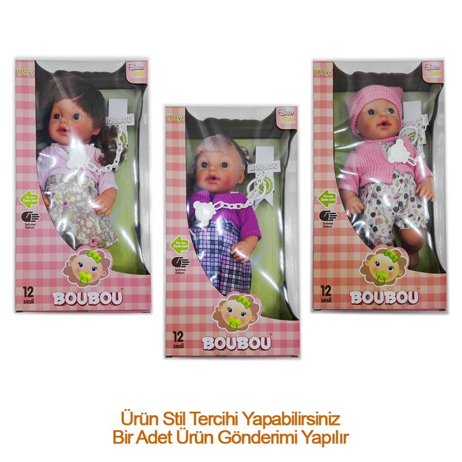 Bebek Gerçek Yüzlü Sesli 30cm 
