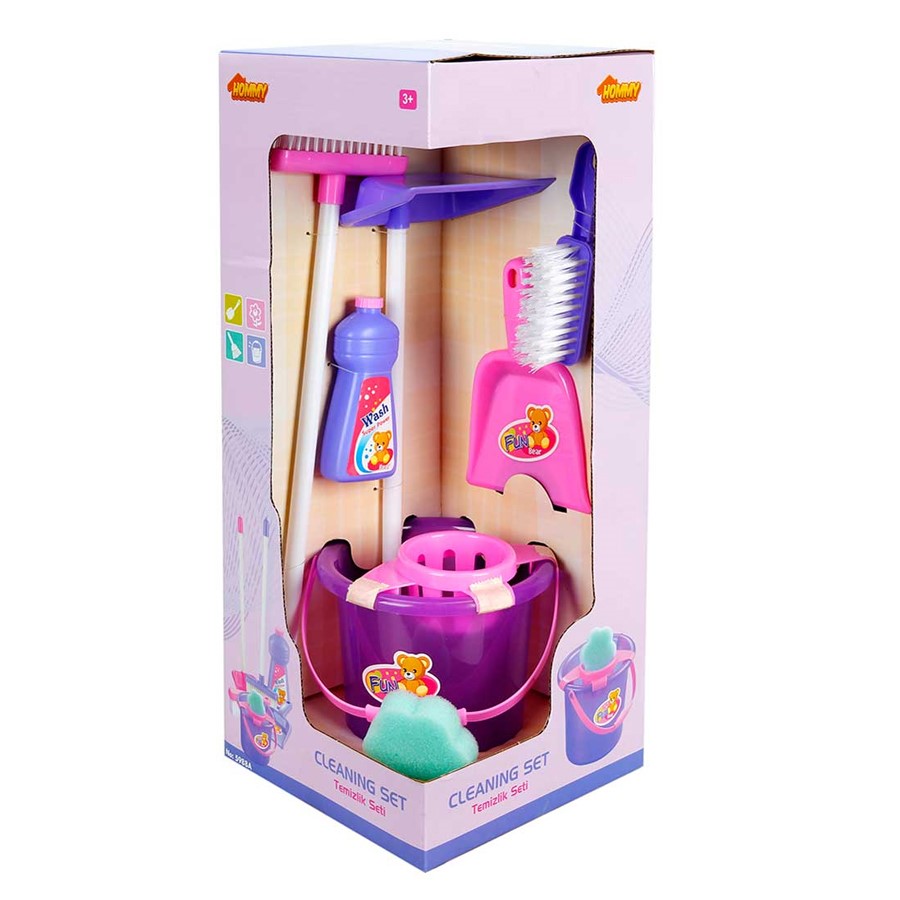 Temizlik Set Kova-Faraş-Süperge 