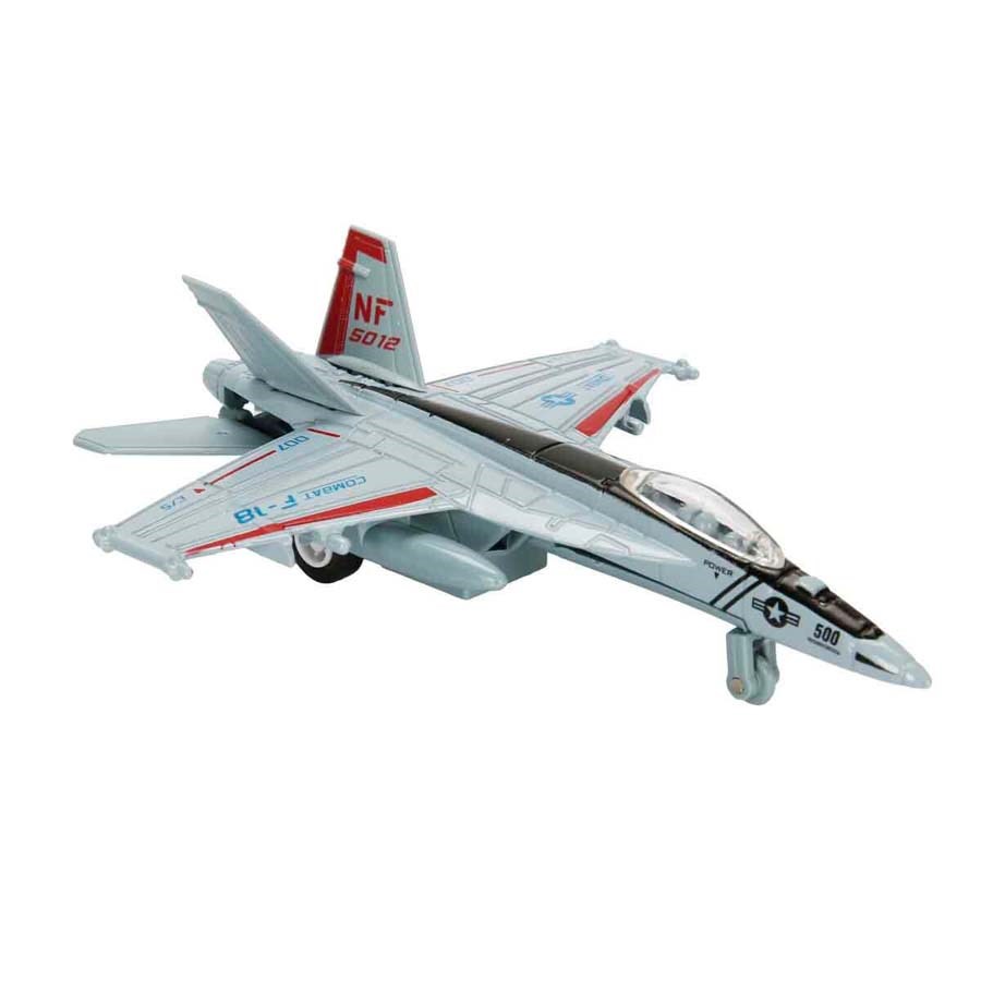 Maxx Wheels Çek Bırak Die Cast Savaş Uçağı 