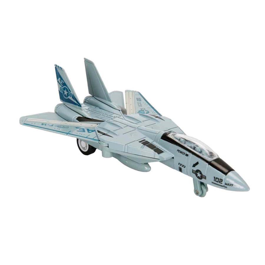 Maxx Wheels Çek Bırak Die Cast Savaş Uçağı 