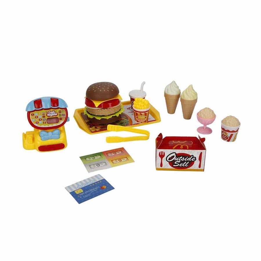 Mini Yazar Kasalı Alışveriş Seti 