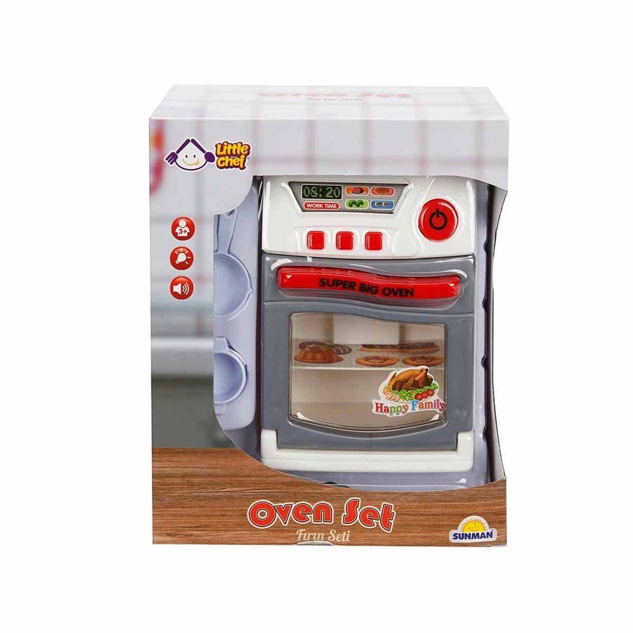 Little Chef Sesli Ve Işıklı Mini Fırın