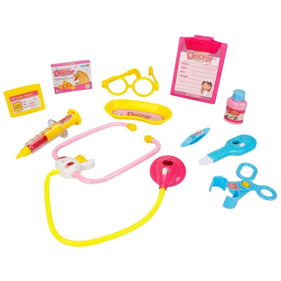 Büyük Plastik Çantalı Doktor Seti 