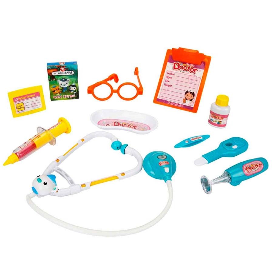 Büyük Plastik Çantalı Doktor Seti 