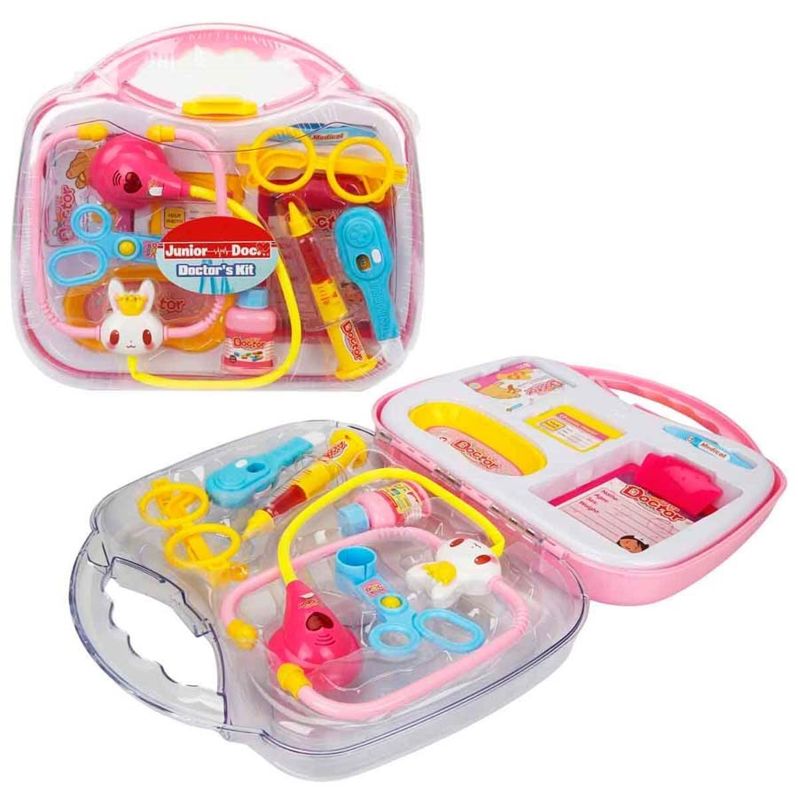 Büyük Plastik Çantalı Doktor Seti 