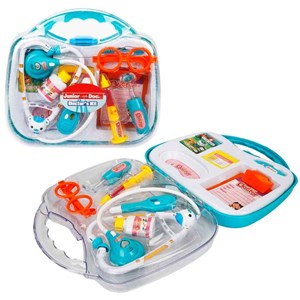 Büyük Plastik Çantalı Doktor Seti