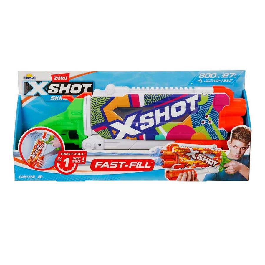 X-Shot Skins Pump Action Fast Fill Su Tabancası 