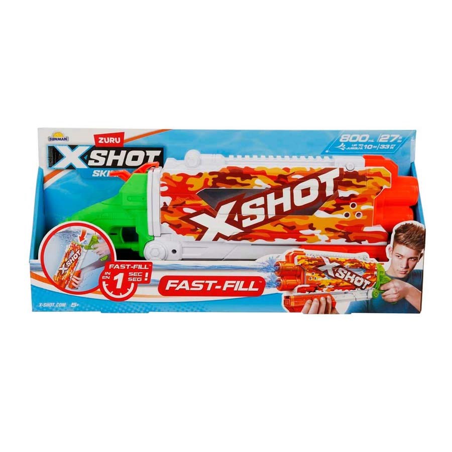 X-Shot Skins Pump Action Fast Fill Su Tabancası 
