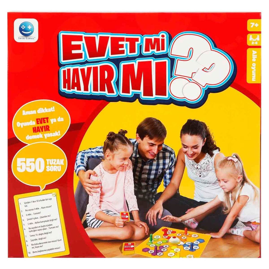 Smile Games Evet Mi Hayır Mı Kutu Oyunu 