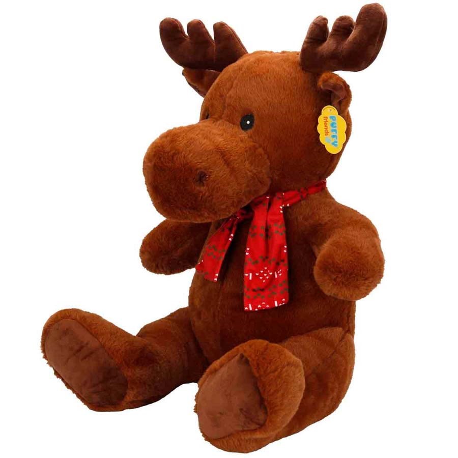 Atkılı Geyik Peluş 52 Cm. 