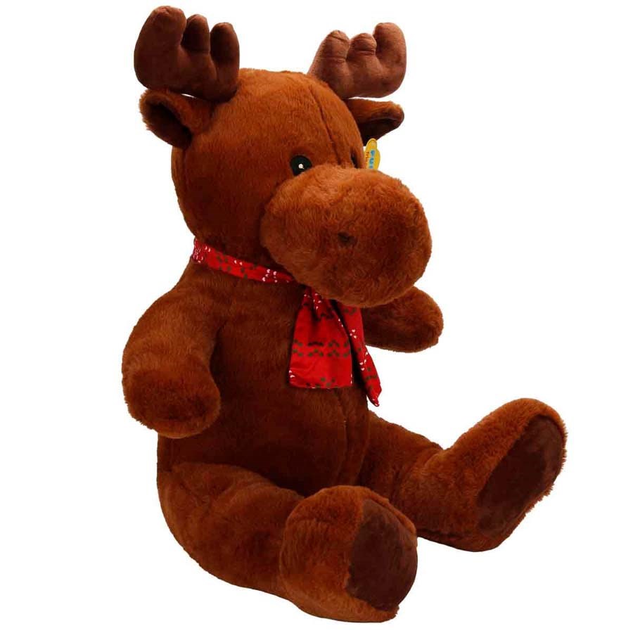Atkılı Geyik Peluş 52 Cm. 
