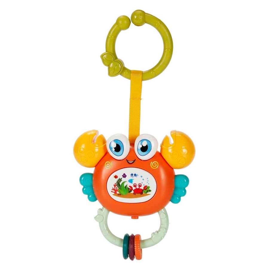 Müzikli-Işıklı Çıngıraklı Yengeç Puset Oyuncağı 