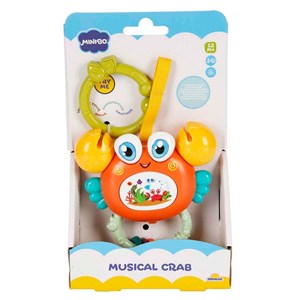 Müzikli-Işıklı Çıngıraklı Yengeç Puset Oyuncağı