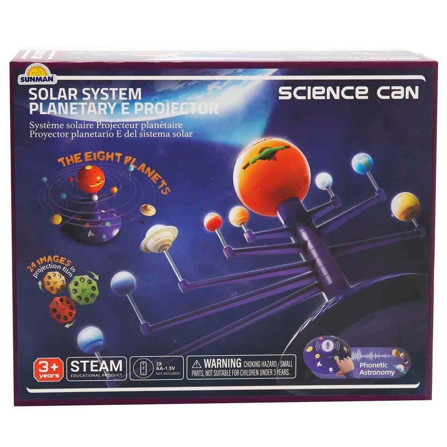 Sesli-Işıklı Güneş Sistemi 14 Parça 