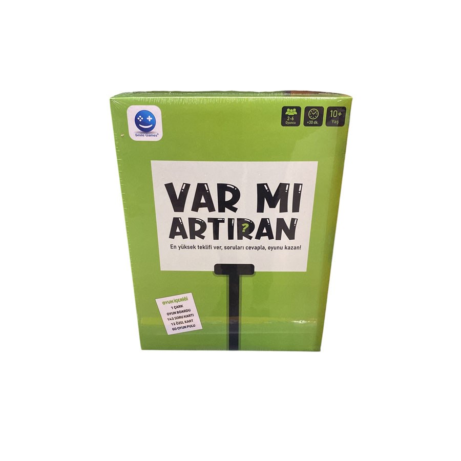 Smile Games Var Mı Artıran Kutu Oyunu 