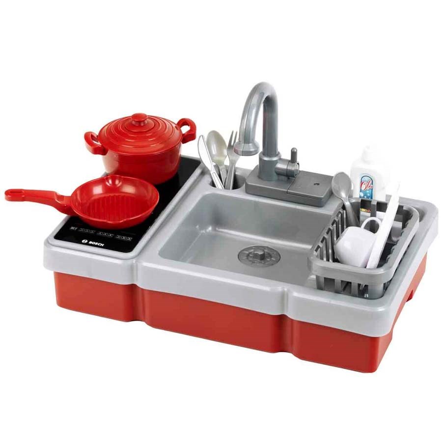 Bosch Sesli Işıklı Mutfak Set Ocak-Lavabo 