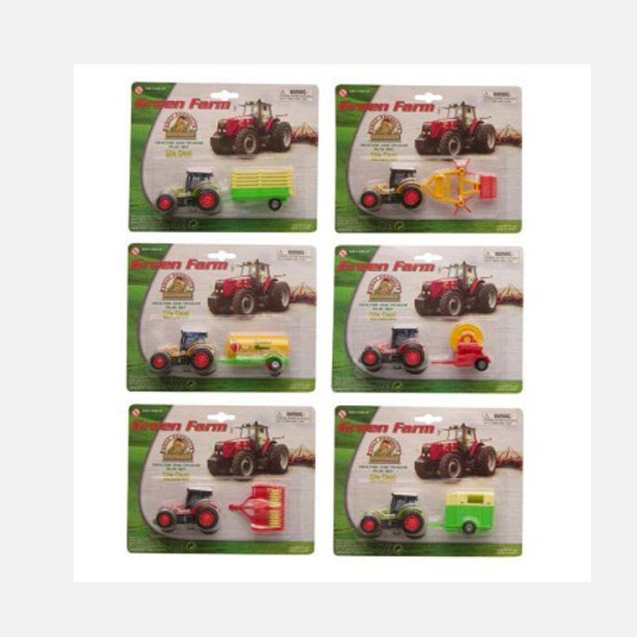 Çiftlik Set Traktör Arkalı (Green Farm) 