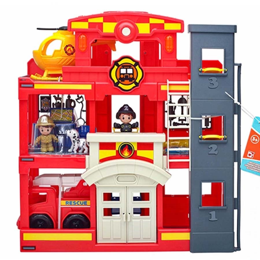 Sesli Ve Işıklı İtfaiye Oyun İstasyonu 
