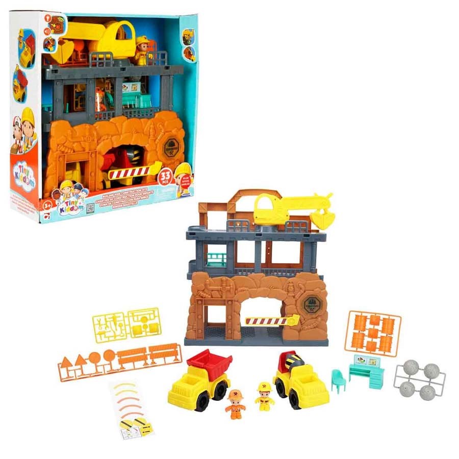 Sesli Ve Işıklı İnşaat Sahası Oyun Seti