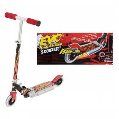 Scooter 2 Teker Evo Flame Frenli Işıklı Sesli 
