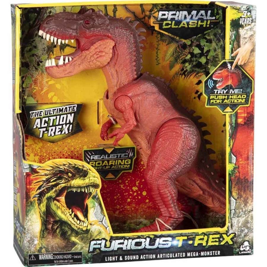 Sesli ve Işıklı Dinozor Figürü 33 Cm. 