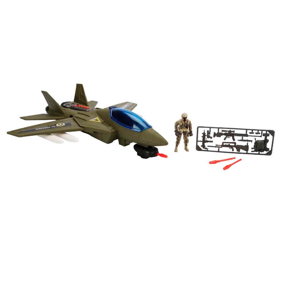 Sesli-Işıklı Soldier Air Hawk Attack Oyun Seti 
