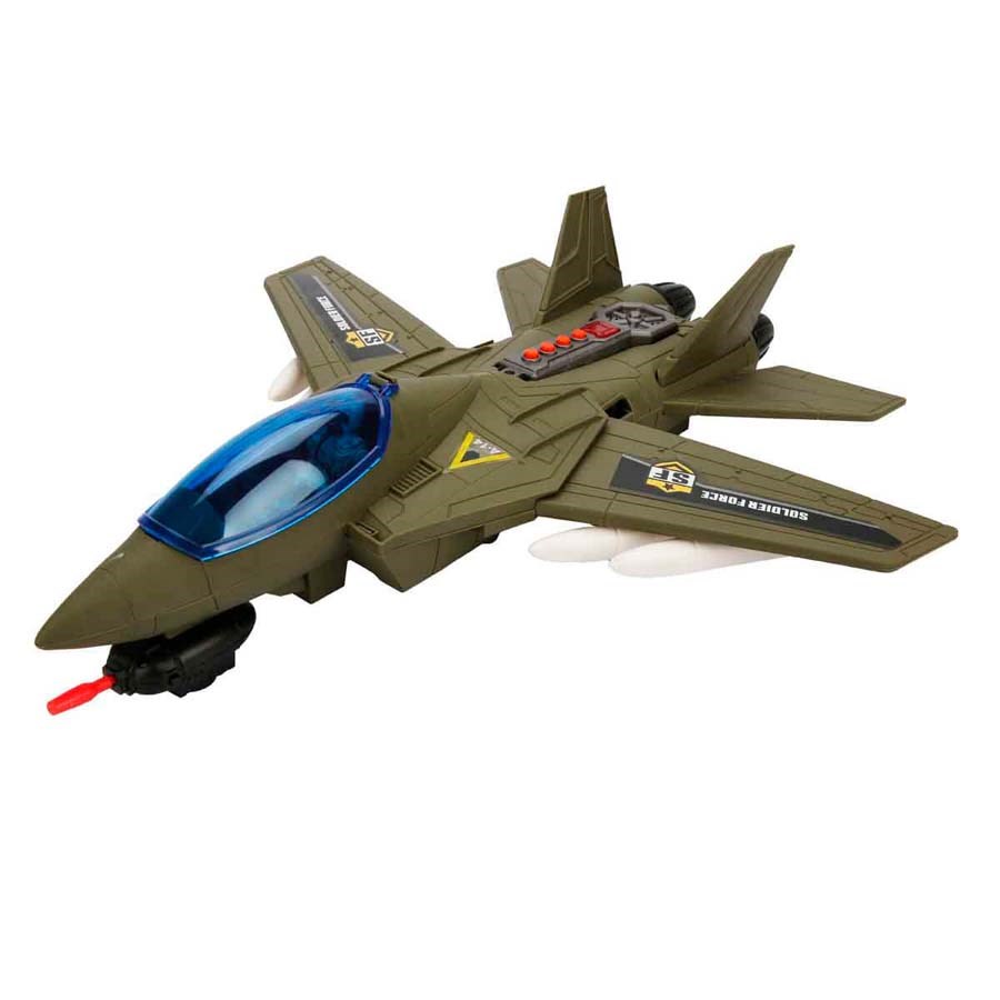 Sesli-Işıklı Soldier Air Hawk Attack Oyun Seti 