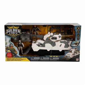 Sesli ve Işıklı Soldier Force Kar Tankı Oyun Seti