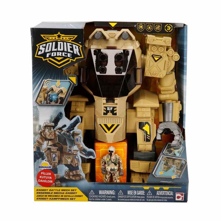 Soldier Force Exobot Savaş Mekanizması Seti 