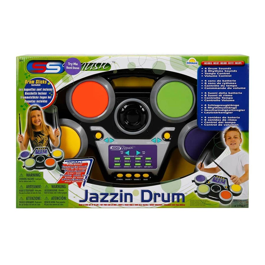 Jazzin Drum Elektronik Davul Seti 