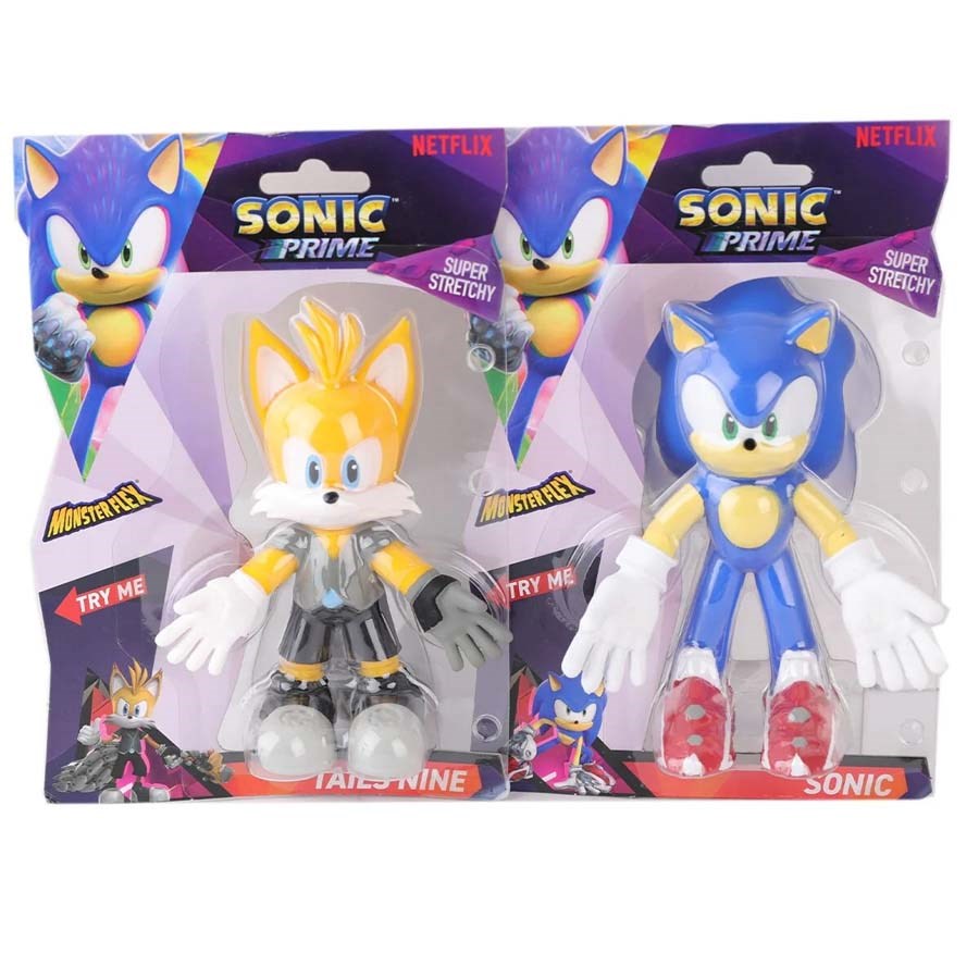 Monsterflex Stretch Süper Esnek Sonic Prime Figür 