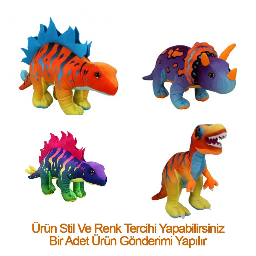 Peluş Dinazor 45cm 