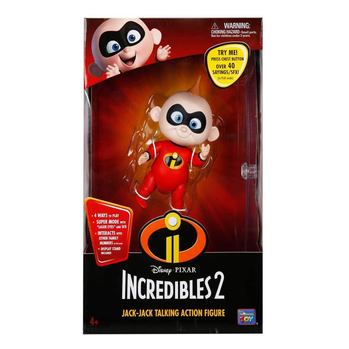 The Incredibles 2 Baby Jack - Hareketli Figür 