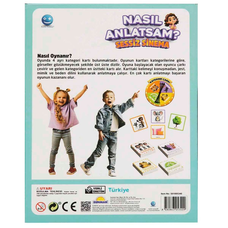 Smile Games Nasıl Anlatsam Sessiz Sinema Kutu Oyun 