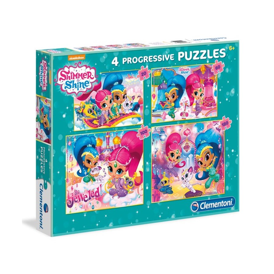 Puzzle 100 Parça Shimmer Shine 