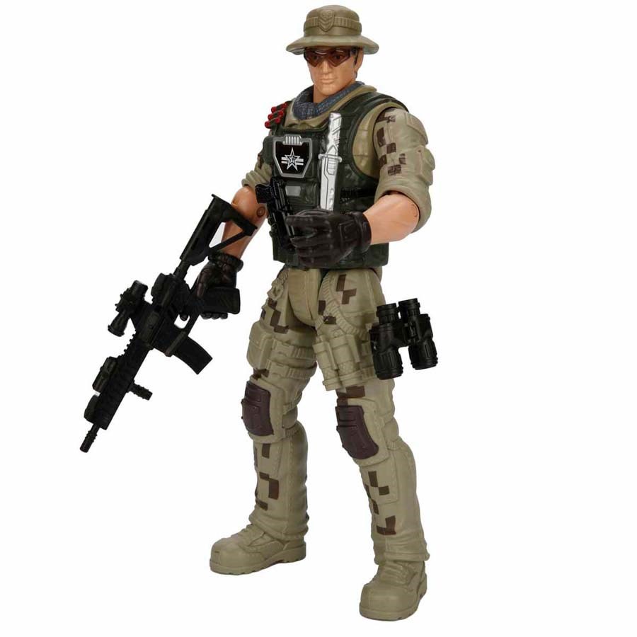 Soldier Force Asker Figür 32 Cm. 