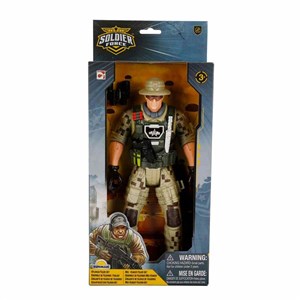Soldier Force Asker Figür 32 Cm.
